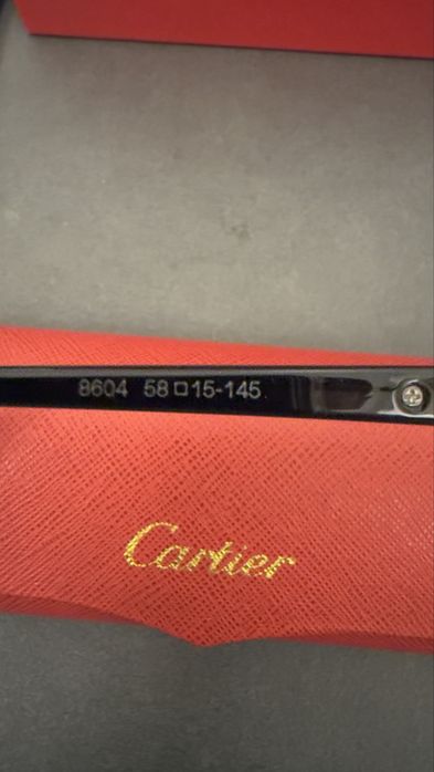 Oculos Cartier - como novos