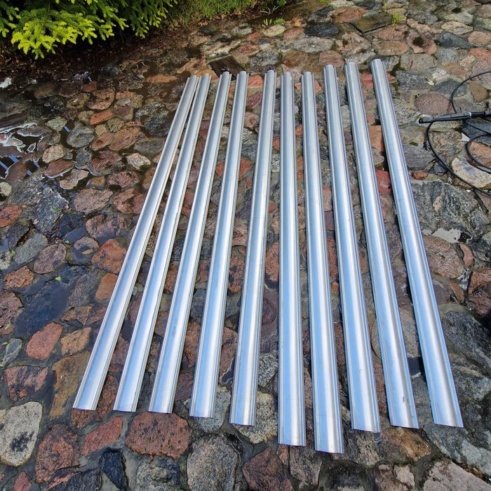 Narożniki wewnętrzne ze stali nierdzew. do gastronomii 11x250 10+1szt