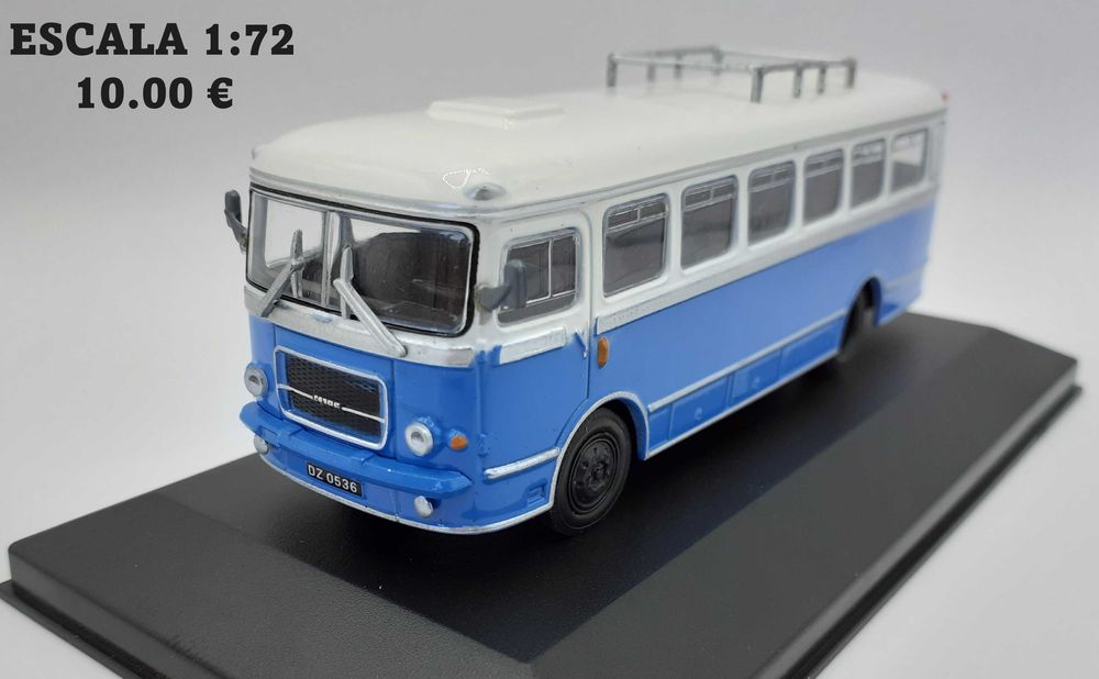 Autocarro em miniatura escala 1:72