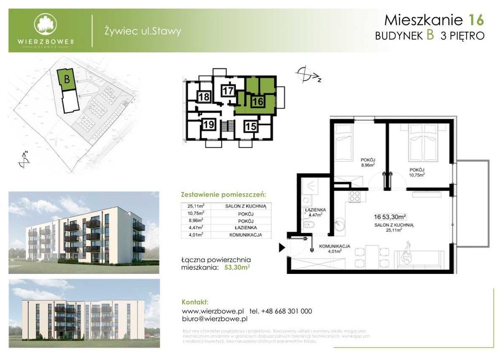 Mieszkanie 3 pokojowe | Bez wkładu własnego | Bez czynszu | 1850 zł/mies. rata