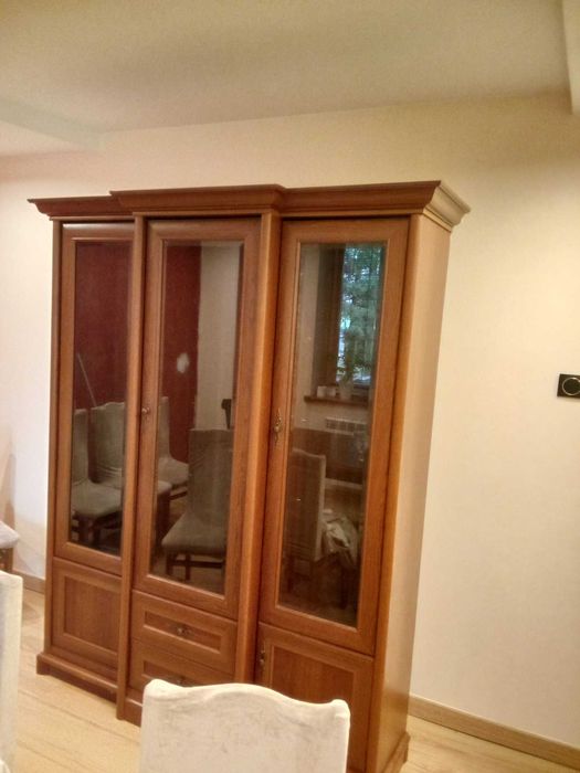 Witryna kredens komoda lustro szafka rtv stolik  BRW stylowe  kasztan