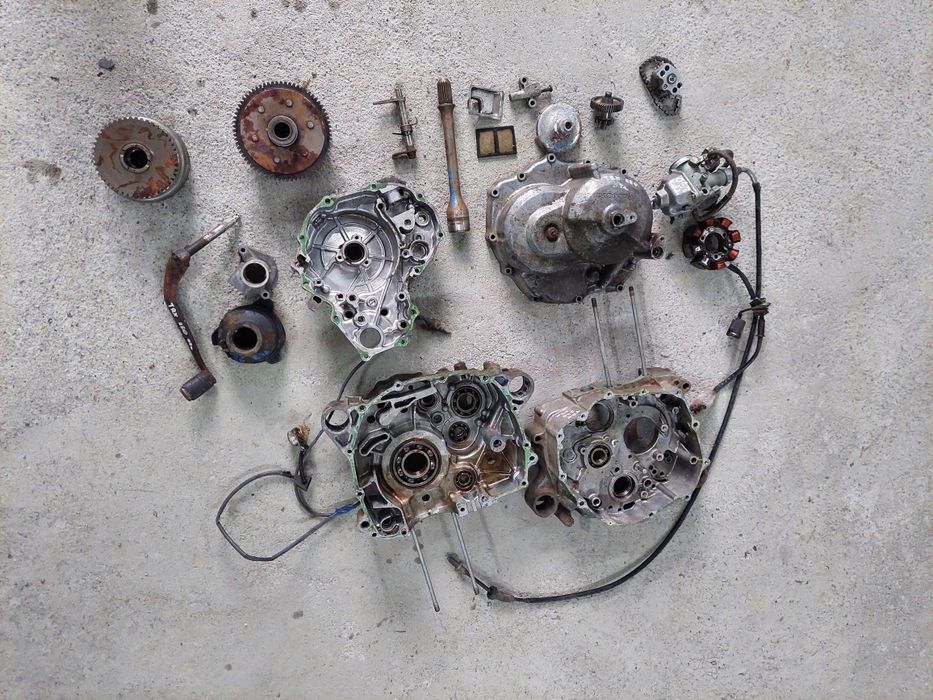 Honda trx 250 , 2007 karter gaźnik sprzęgło alternator magneto silnik