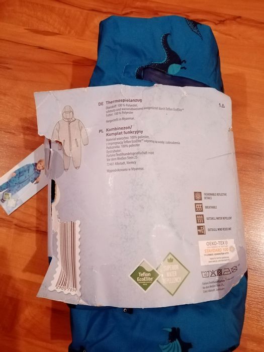 Термо комбинезон.Размер 74-80.