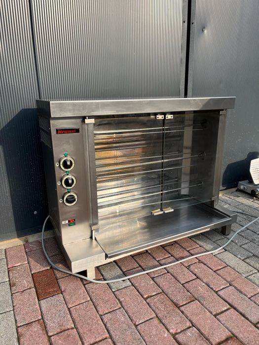 Gril rożen do kurczaka kromet elektryczny