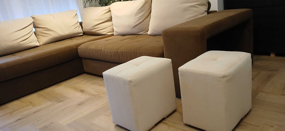 Kanapa narożna, narożnik rozkładany z funkcją spania