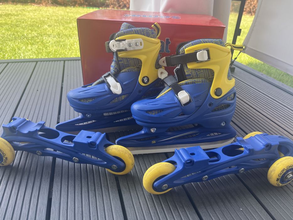 Łyżworolki 3w1 rozmiar 34-37