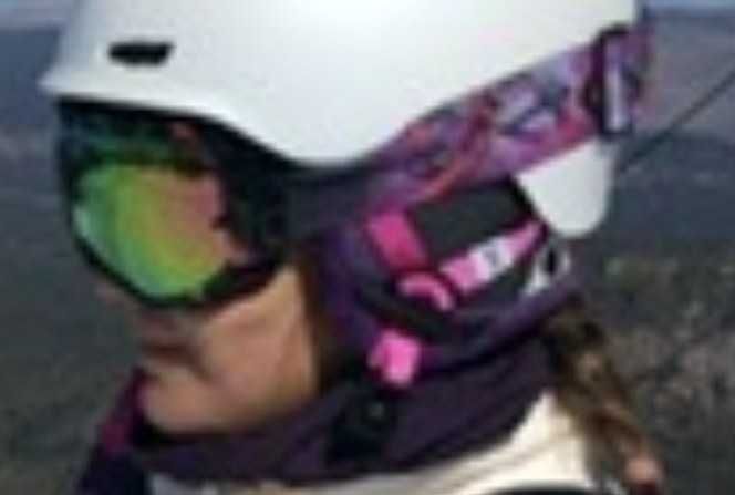 Óculos de snowboard com lente espelhada rosa