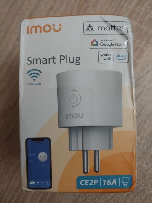 Розумна розетка wi-fi IMOU
Розумна розетка IMOU може прикрасити ваш ді