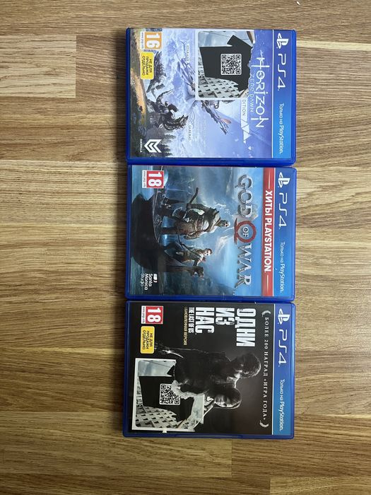 Набір ігрових дисків для PS4