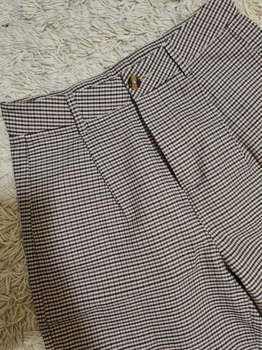 Штани труби, брюки палаццо, клітинка, Shein