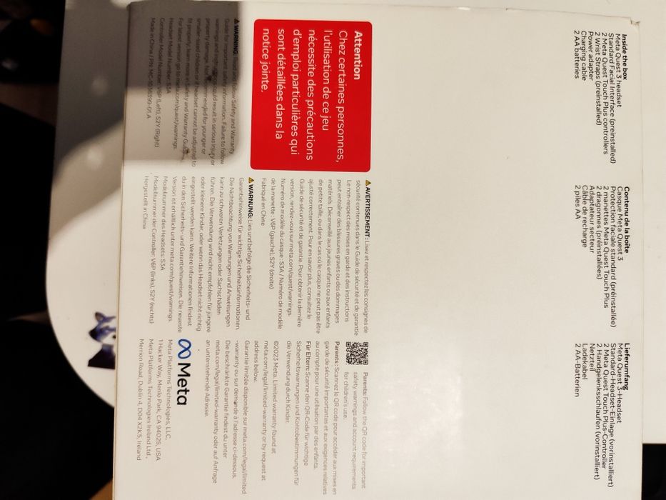 Meta quest 3 вр окуляри