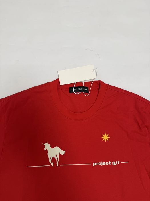 Футболка Project Gr S M L protocol index Definately red hourse tee