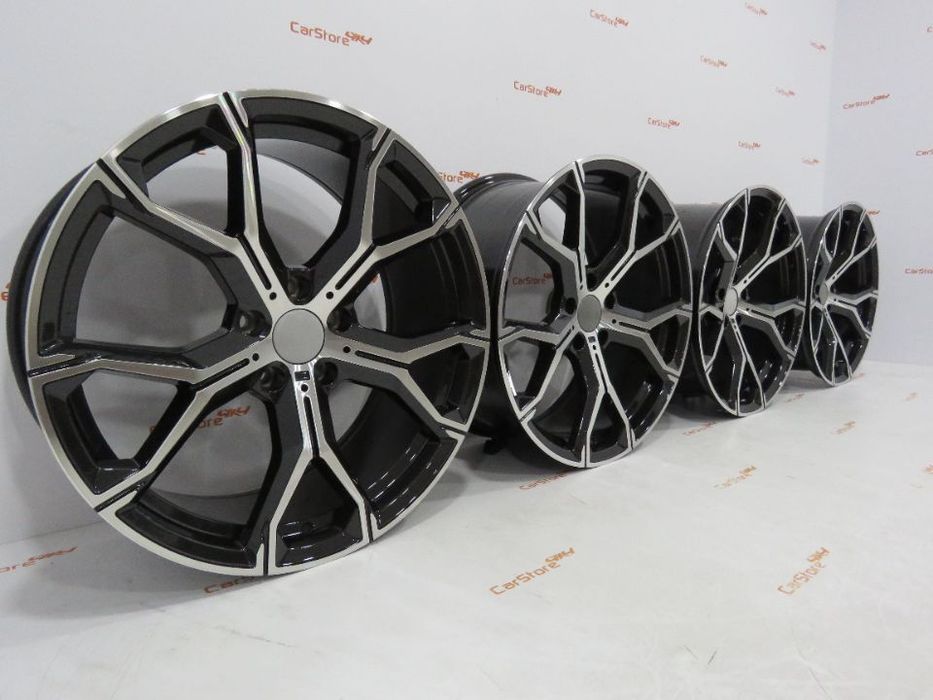 Jantes Look Bmw Style 741M 20 x 9 et35 + 10.5 et 40 5x120 Dark Gunmeta