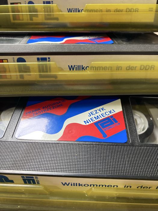 Jezyk Niemiecki na kasetach VHS