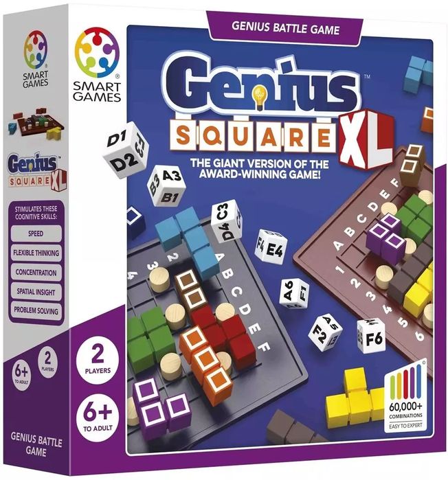 Smart Games Genius Square XXL (ENG) IUVI Games. Nowy Produkt