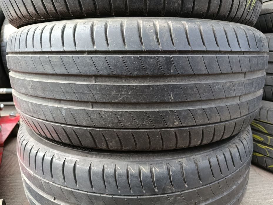 Шины 215/55 R17 Michelin б/у лето 4.5/5мм комплект U3