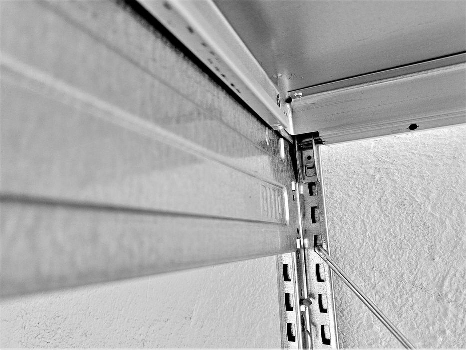 Regał Metalowy 82x200x306cm/9p Magazynowy Ocynkowany Firmowy Garażowy