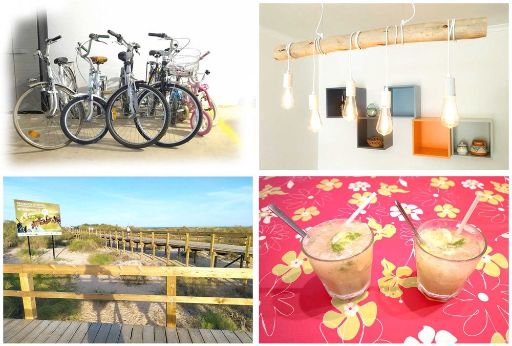 Férias Algarve: T2 Altura, AC+TV+WIFI + bicicletas + Roupas* + Pet-friendly!