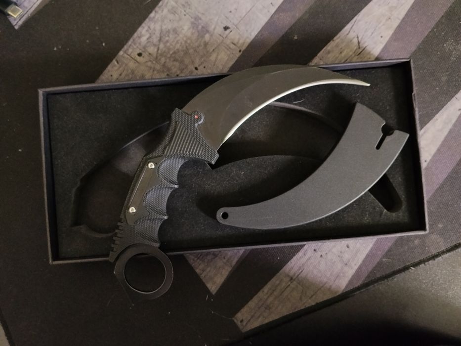 Noż CS karambit night ostry od knify