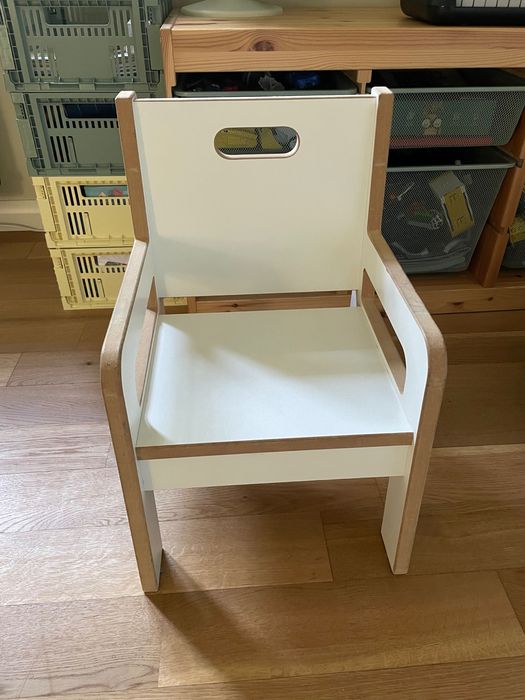 Krzesełko dla dziecka drewniane BabyWood