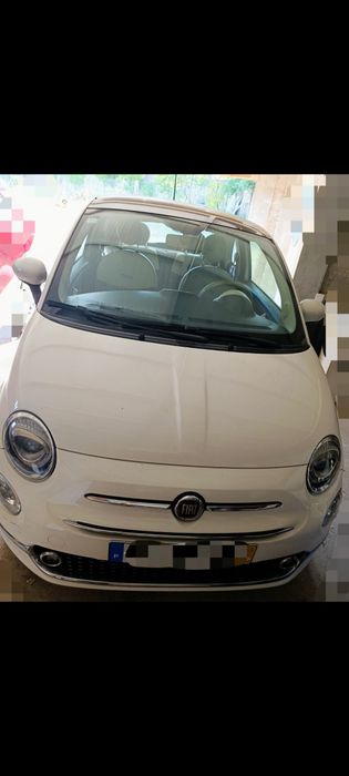 Fiat 500 Lounge (2016)-Apenas 60.685km -Como Novo!