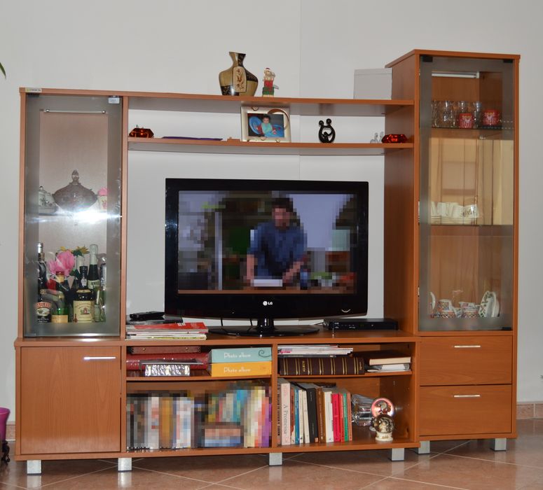 Móvel Sala para TV com Vitrines