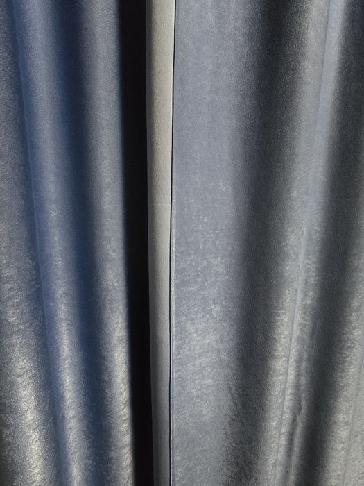 Штори блекаут сині готові на 2 вікна 1,45×2,9м
