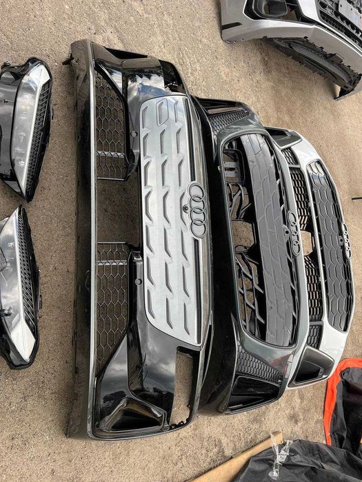 Бампер Audi A6 C9 A5 B10 Ауді Решітка ауді А6 Ц9 А5 Б10 радар Фари