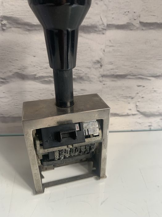 Stary numerator Reiner B6