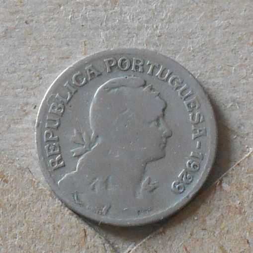 Portugal 1 escudo  1929 - olx X11065