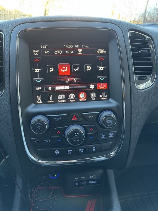 Radio Dodge Durango HARMANN charger challenger uconnect 8.4 VP3