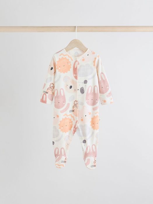 Pajacyki niemowlęce dziewczęce Next pajace śpiochy piżamki 68