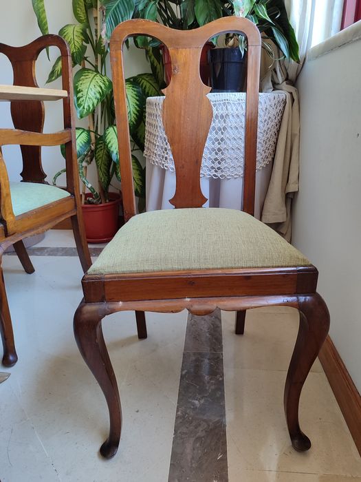 Cadeiras antigas Queen Anne