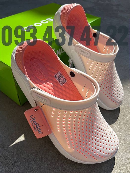 Жіночі Крокси Сабо Crocs LiteRide Clog Navy/Melon Crocs Crocs