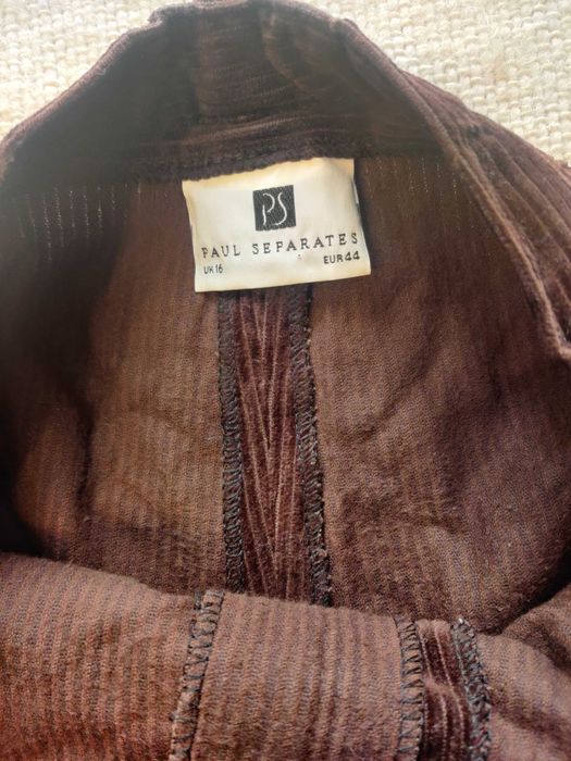 Spodnie damskie sztruksowe