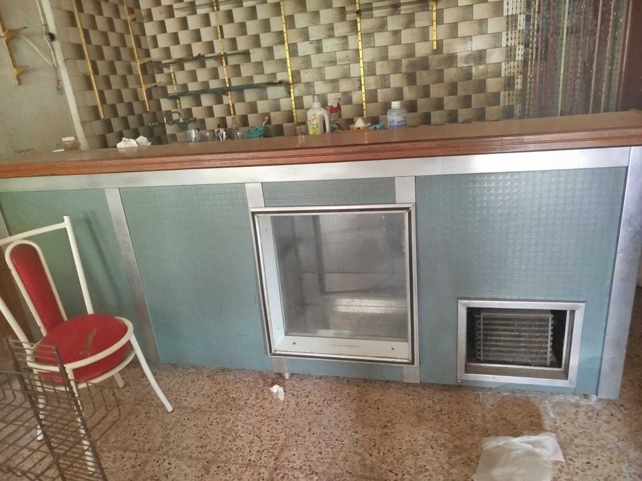 Balcão frigorífico para café