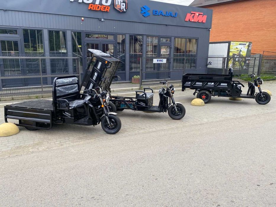 трицикл вантажний Forte електро