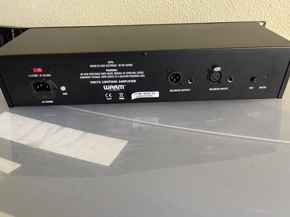 Warm Audio classic 1176 style compressor