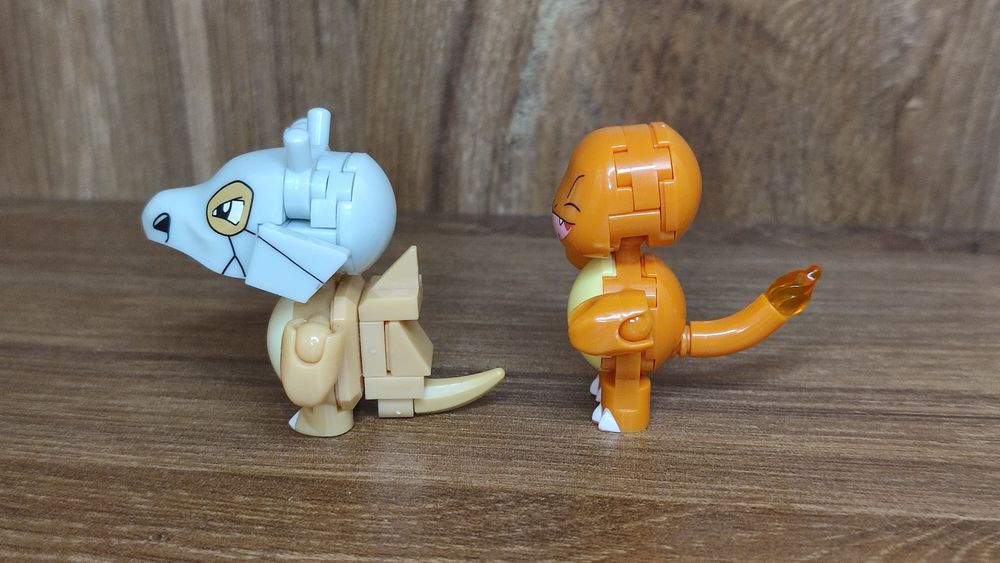 Фігурки конструктор MEGA Pokemon Cubone Кубон Charmander Чармандер