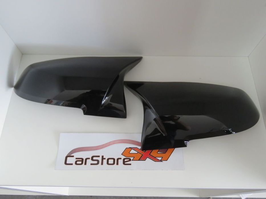 Capas Espelho Bmw S1/2/3/4 Preto Brilhante Look M4