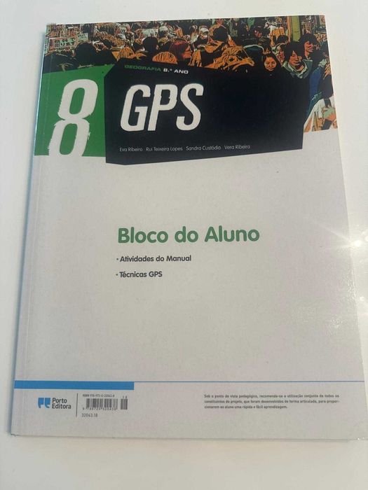 Caderno de atividades - GPS 8 - Geografia