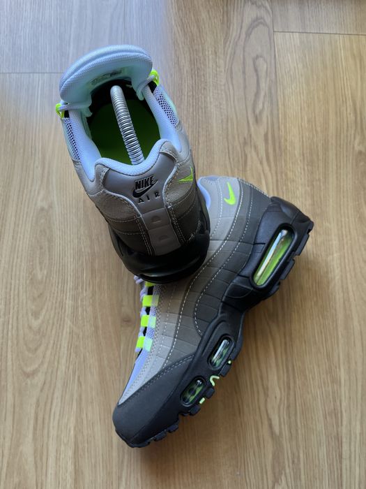 Nike Air Max 95 OG Neon Volt Black and Grey
