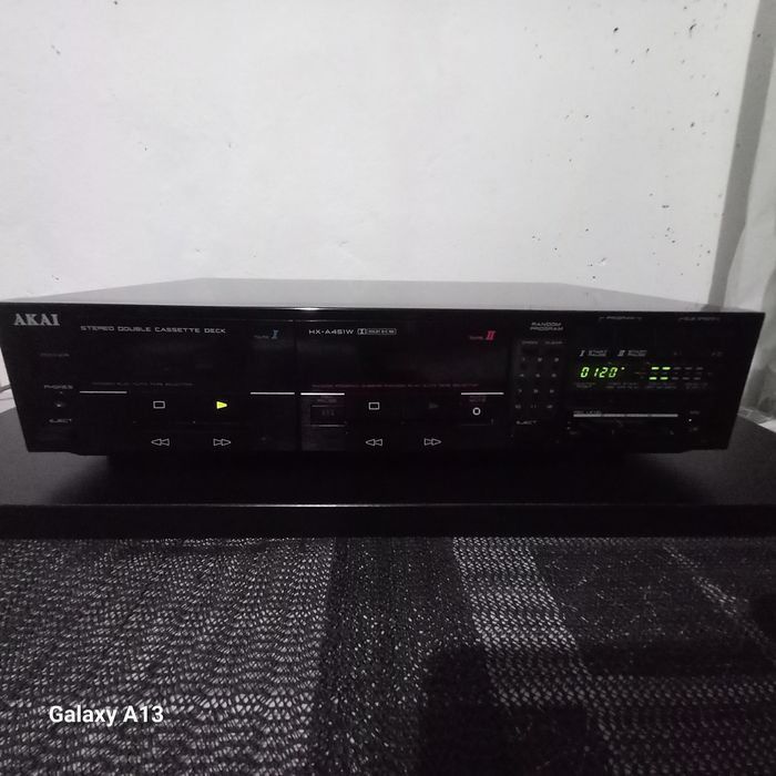 AKAI HX-A451W leitor cassetes muito bom