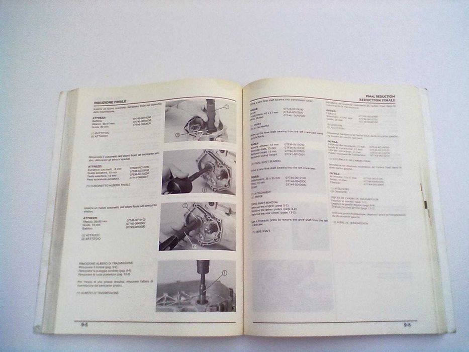 Manual Tecnico Oficial Honda Bali SJ 50P