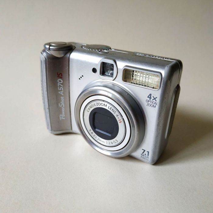 Цифровой фотоаппарат Canon PowerShot A570 IS