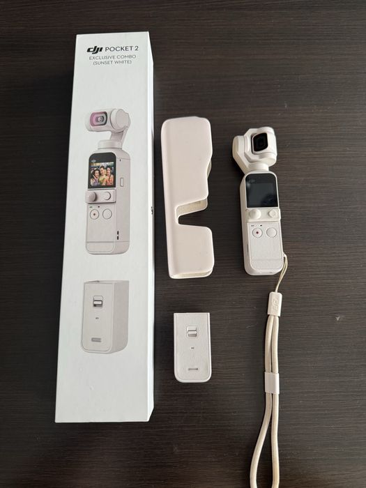 Dji osmo pocket 2 exclusive combo sunset white