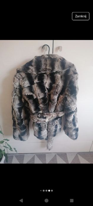 Piękne futerko zimowe