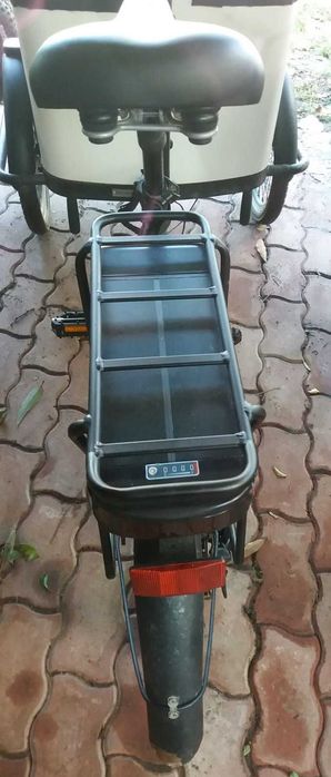 bicicleta/tryke de transporte elétrica (entrega PORTO)