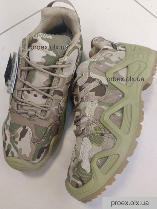 Lowa Zephyr GTX LO TF Multicam кроссовки тактические Cordura Gore Tex
