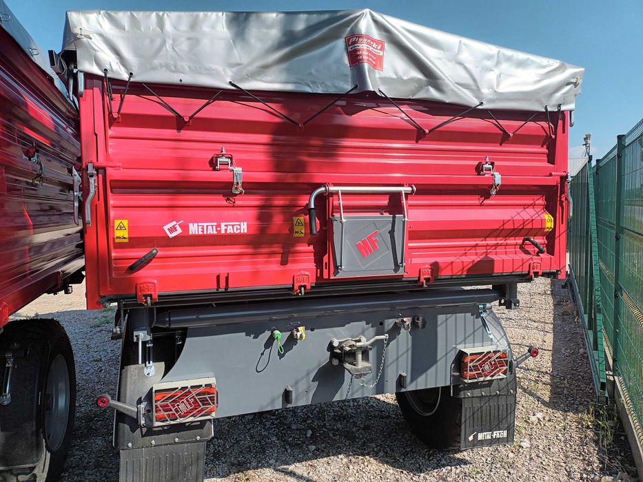 Przyczepa rolnicza dwuosiowa PALETOWA T711/1 8T/ 711/2 10T/ 711/3 12T